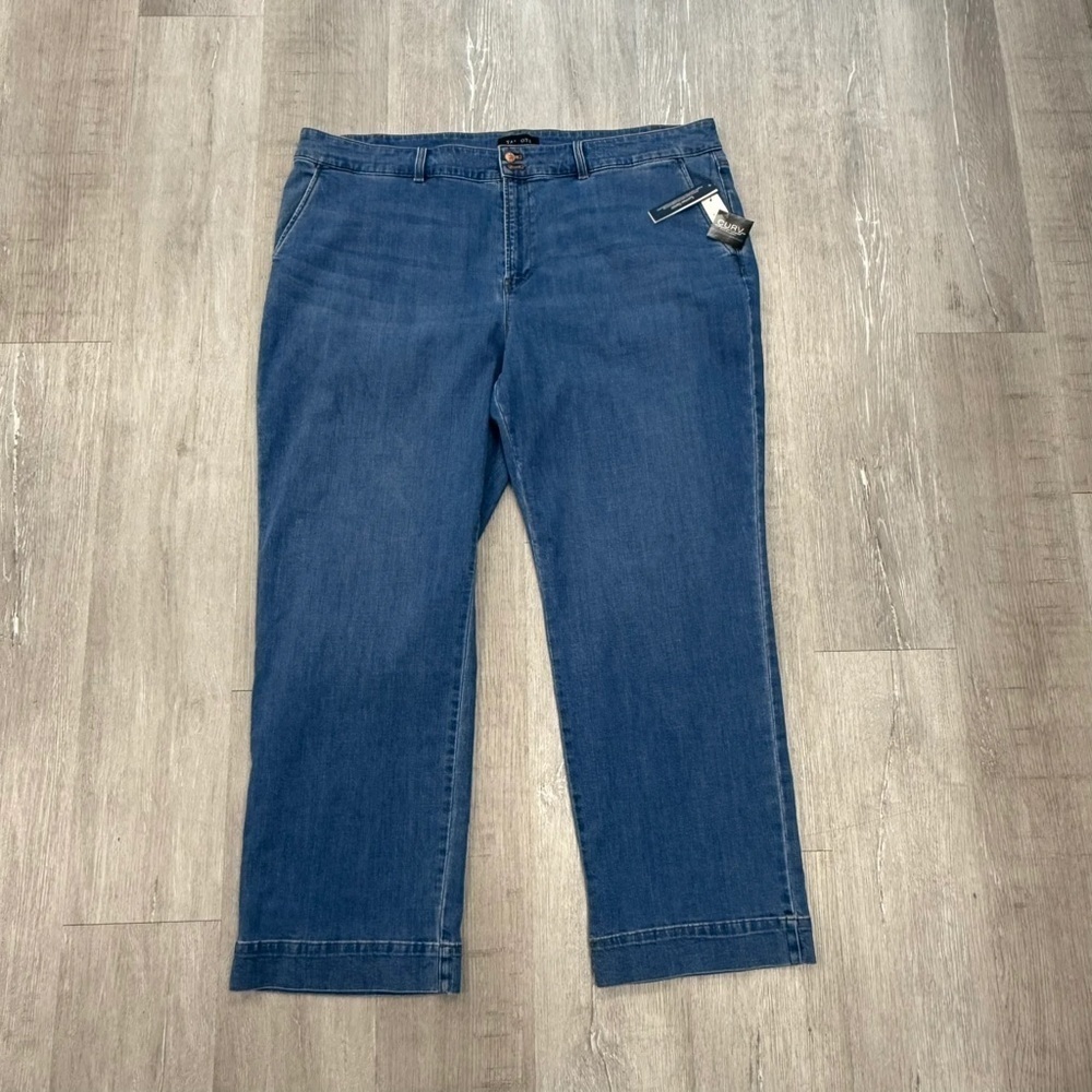 Talbots Medium Wash Summer Denim Jeans - New - Size 24